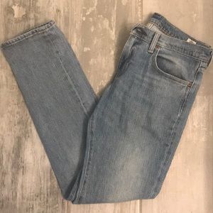 Levi 511 light wash denim